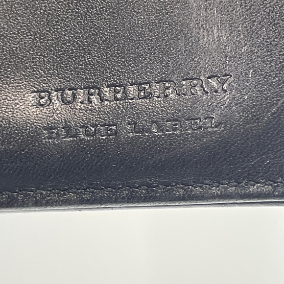 Burberry Black/Beige Nova Check Canvas and Leather Buckle kiss lock Wallet - Picture 12 of 12
